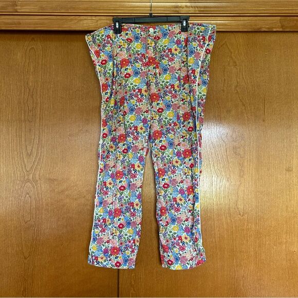 Sleepy Jones Bright Floral Printed Long Pajama Pants Size XL - Picture 1 of 10